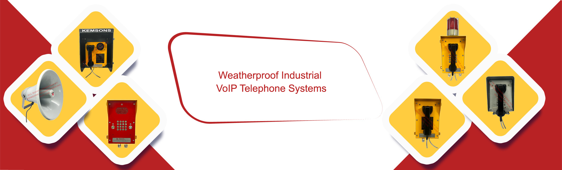 Weatherproof Industrial VoIP Telephone Systems