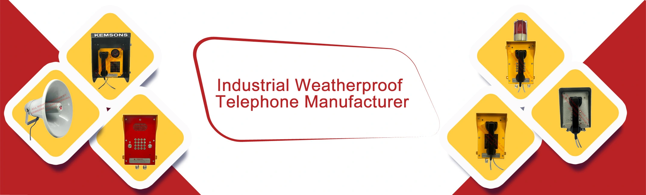 Industrial Weatherproof Telephone